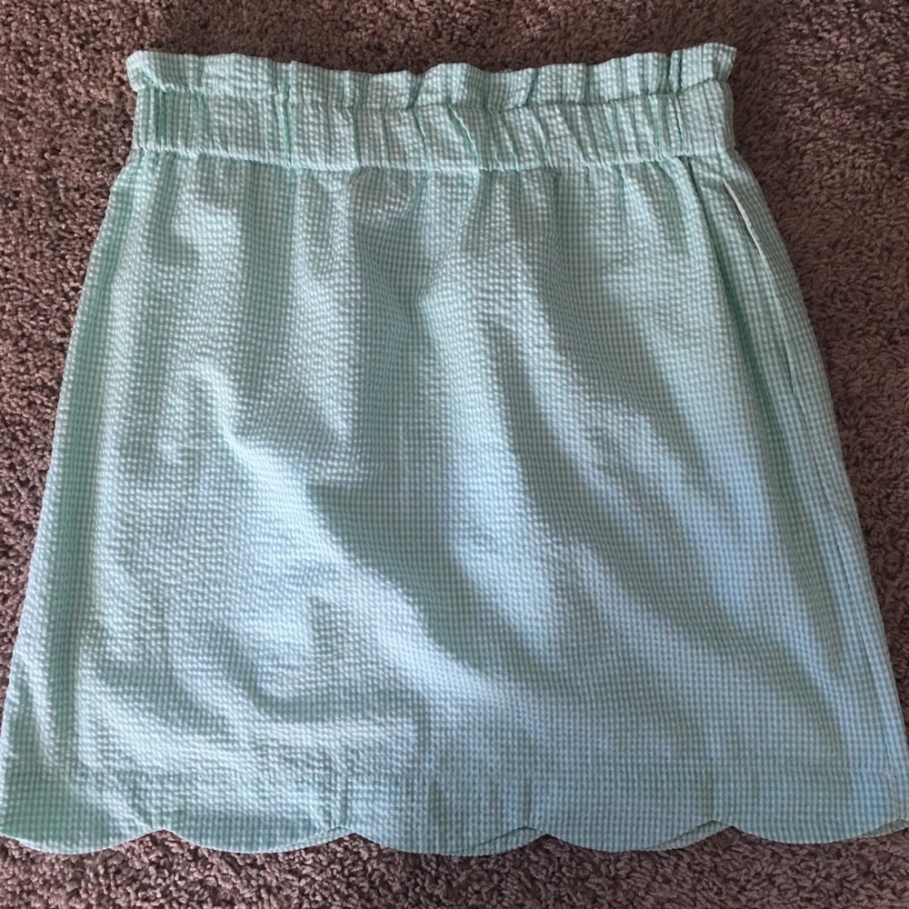 Lauren James seersucker skirt